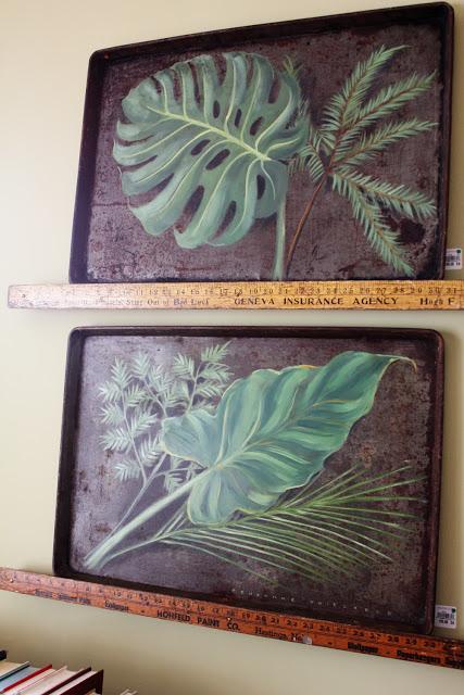 reciclar-reglas-de-madera-estante-cuadros