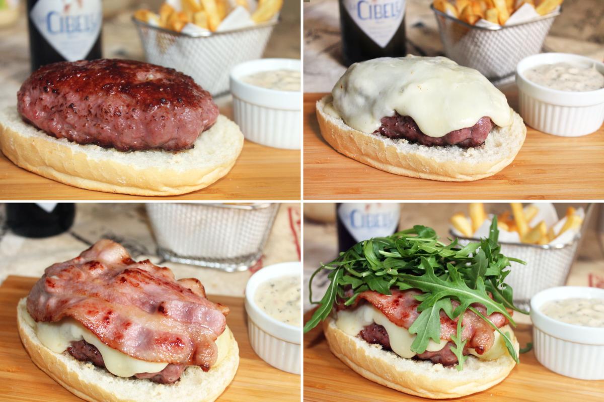 HAMBURGUESA PAMPERA VIPS GOURMET RECETA_ PASO A PASO