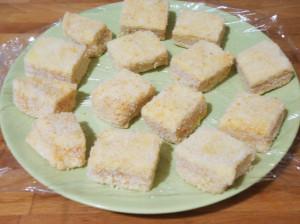 fritos de jamón y queso - paso 3