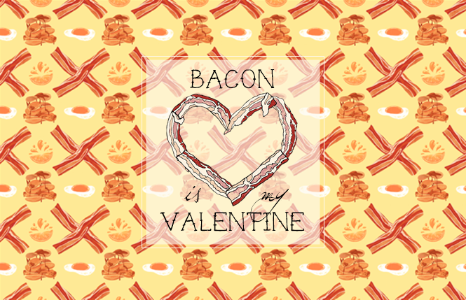 bacon valentine