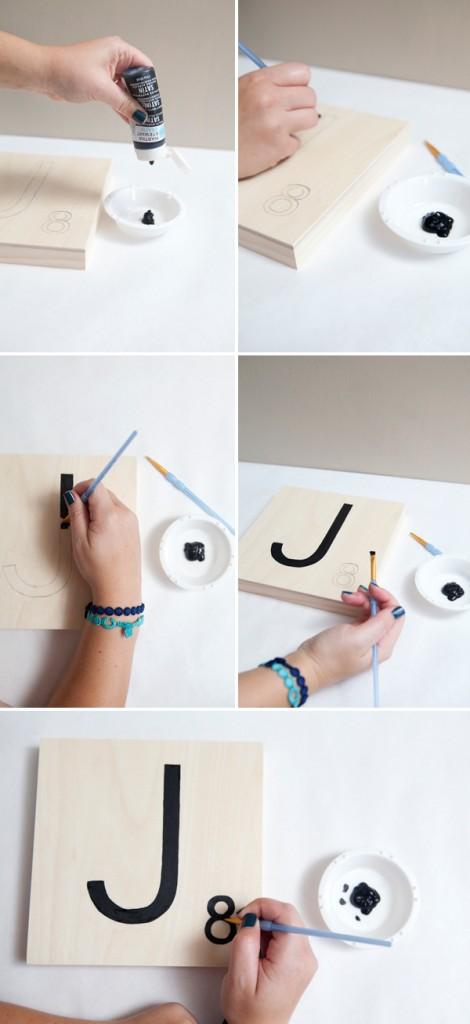 DIY azulejo gigante de scrabble 6