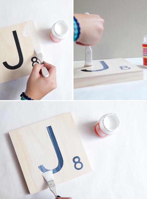 DIY azulejo gigante de scrabble 8