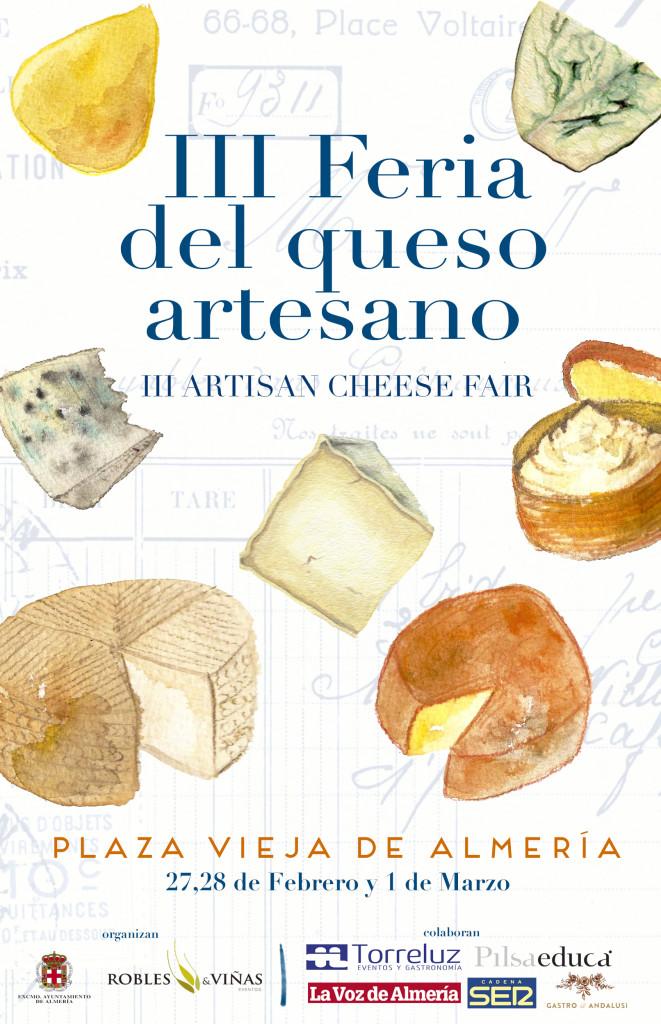 III Cartel feria del queso ALMERIA