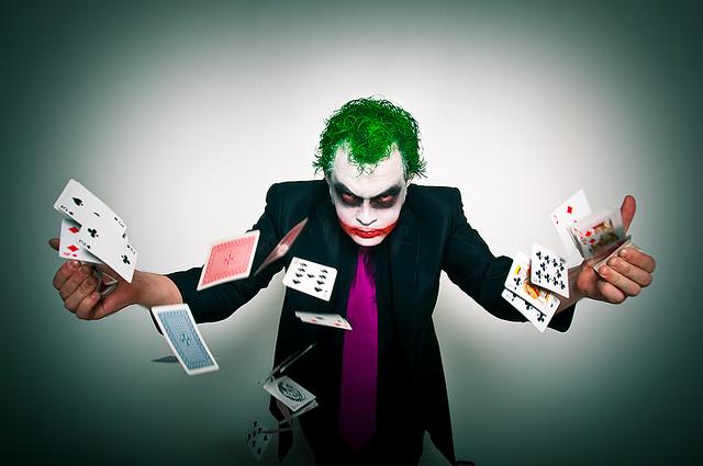 Disfraz de Joker Batman peluca verde