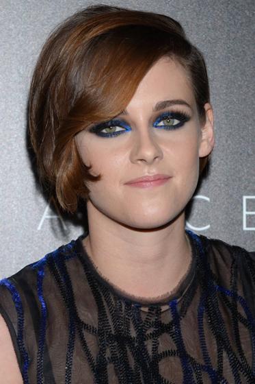 Kristen stewart Maquillaje para los ojos, el olor azul como protagonista
