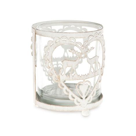 Porta velas de corazón con reno 9.99 Eur, Zara HOME