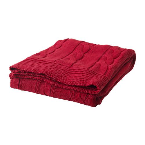 Manta roja 19.99 Eur, IKEA