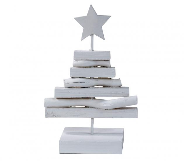 Mini árbol de Navidad de madera, 4.99 Eur CASA