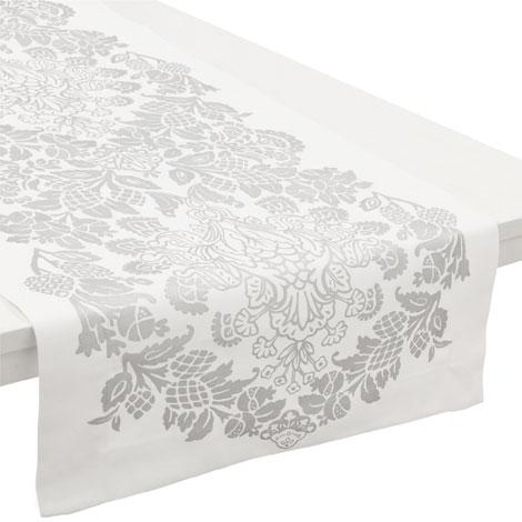 Camino de mesa con dibujo metalizado 17.99 Eur, Zara HOME