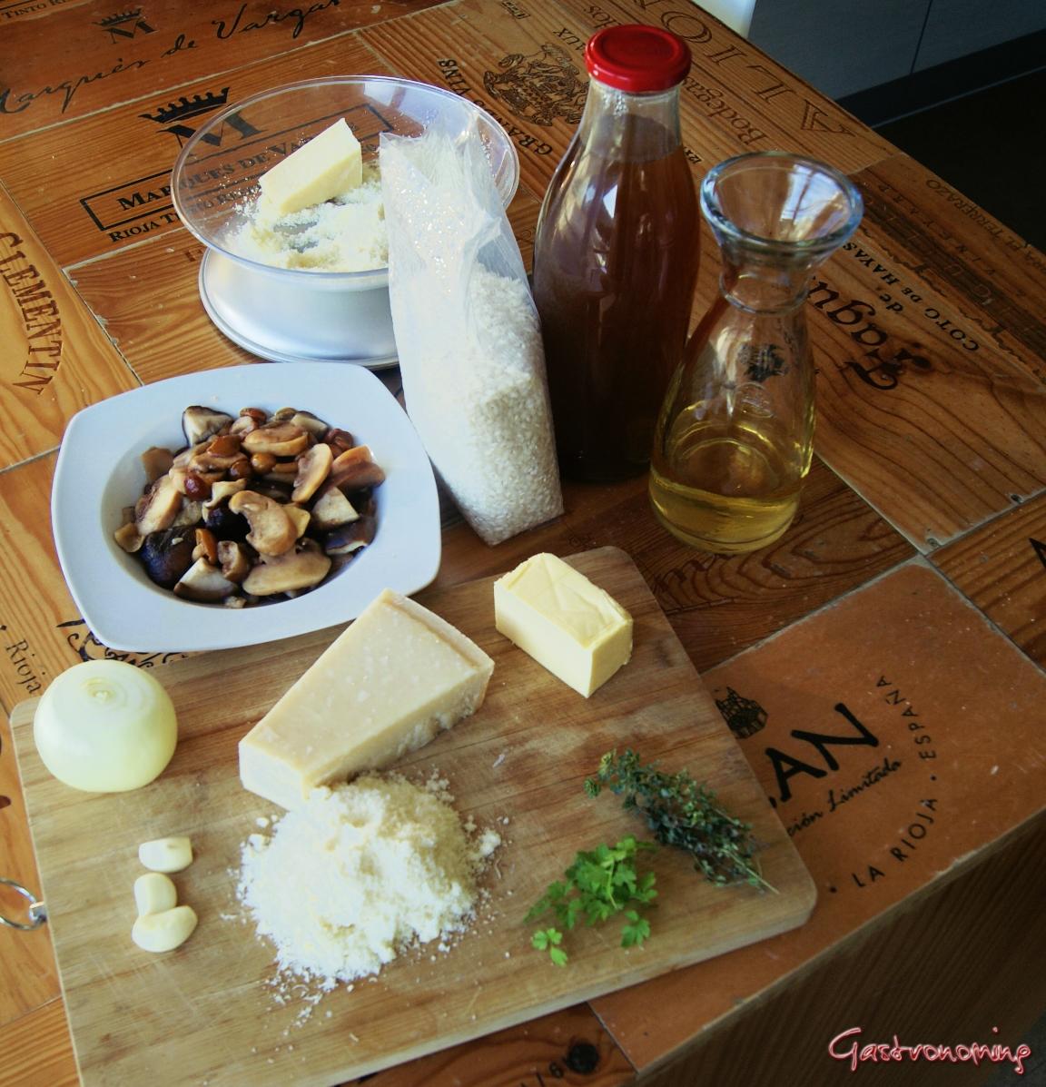 Risotto de setas
