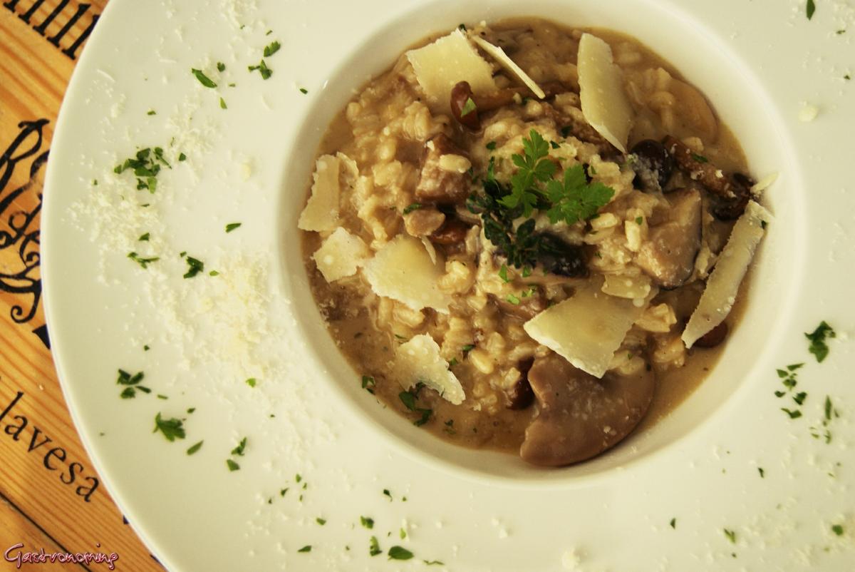 Risotto de setas