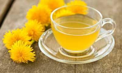 Infusión de diente de león para eliminar líquidos