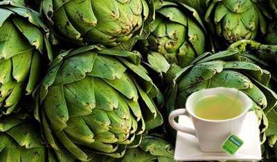 Infusión de alcachofa para eliminar líquidos