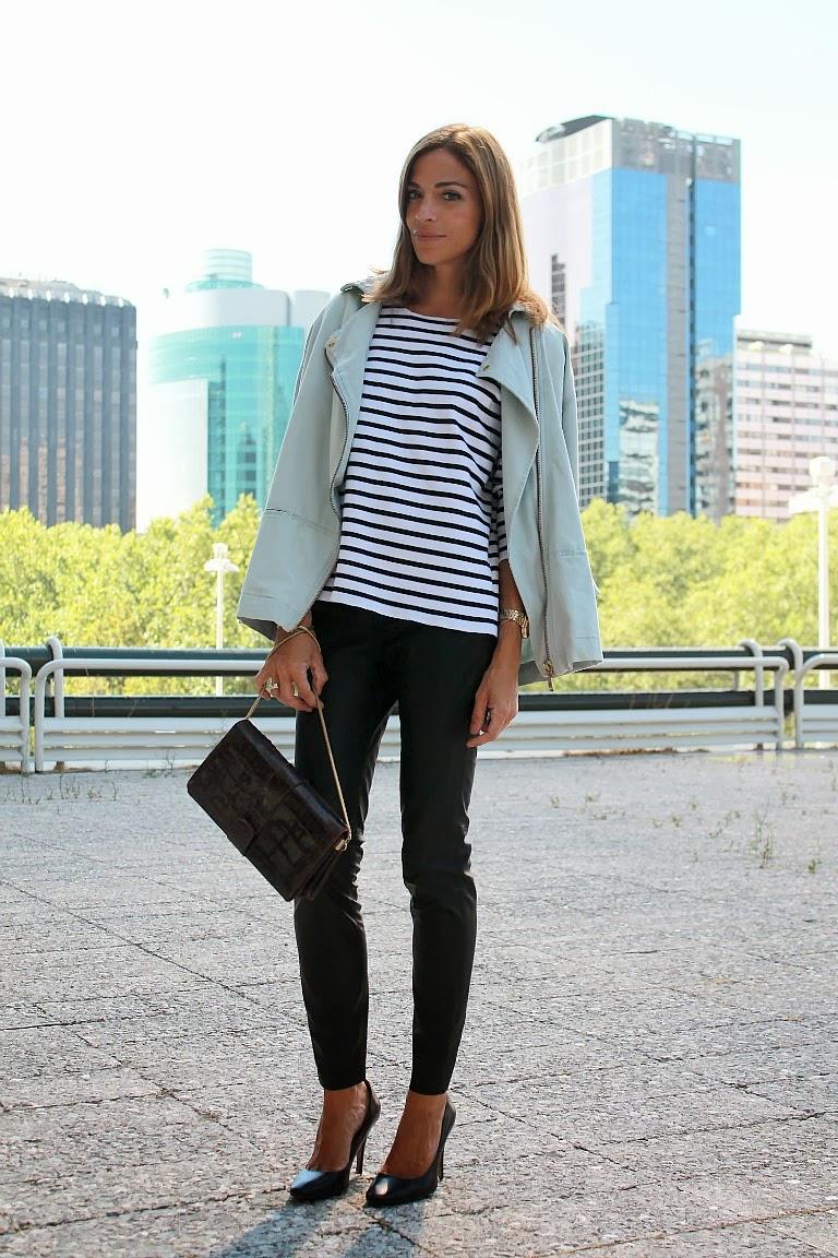 look camiseta rayas 2