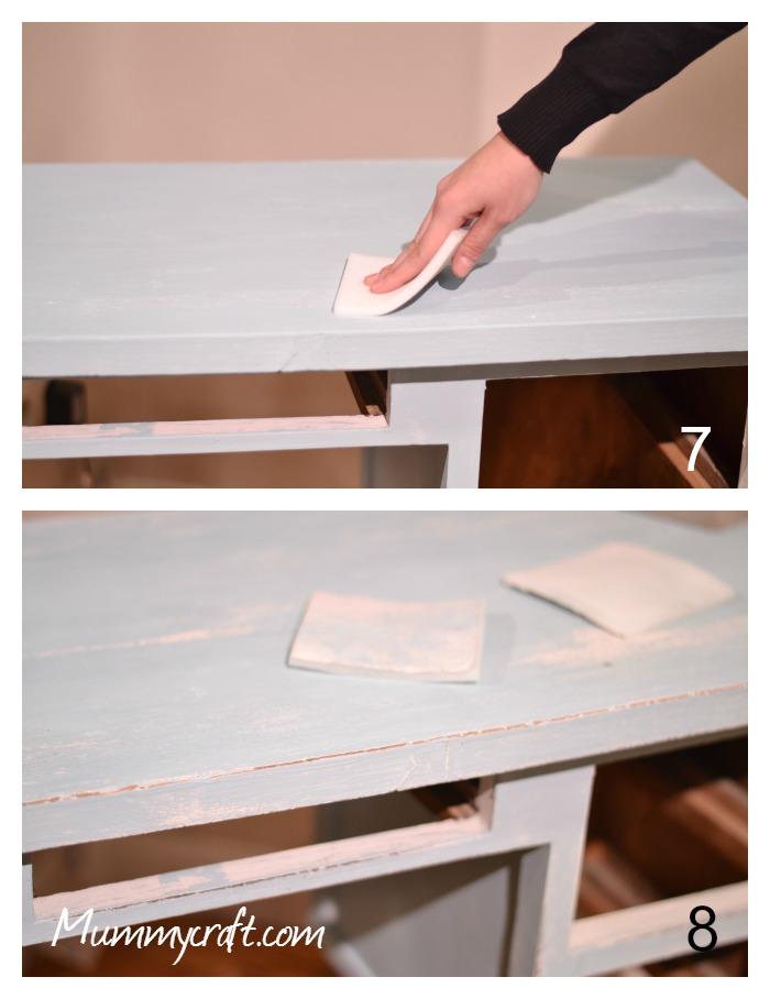 Lijar la pintura chalk