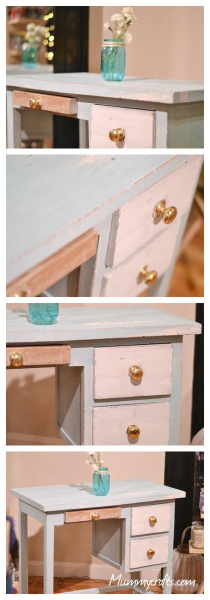 Mueble pintado con pintura chalk