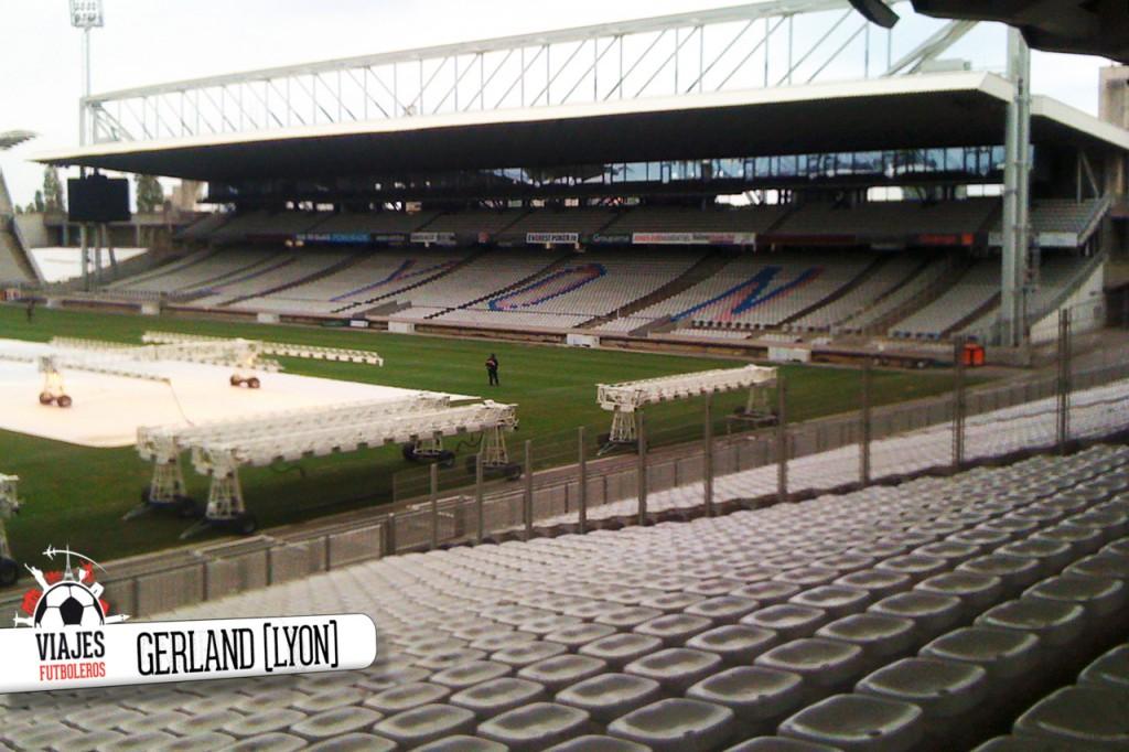 Gerland, la casa del Olympique Lyonnaise