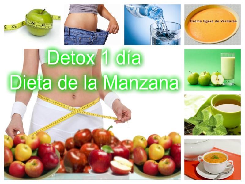 Detox 1 día. Dieta de la Manzana