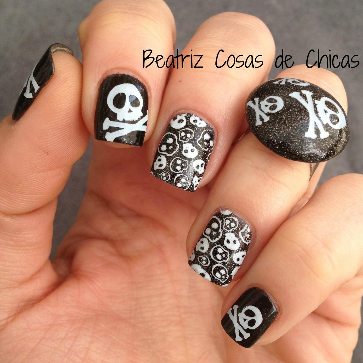 Uñas de Pirata con Catrice y Flormar.3