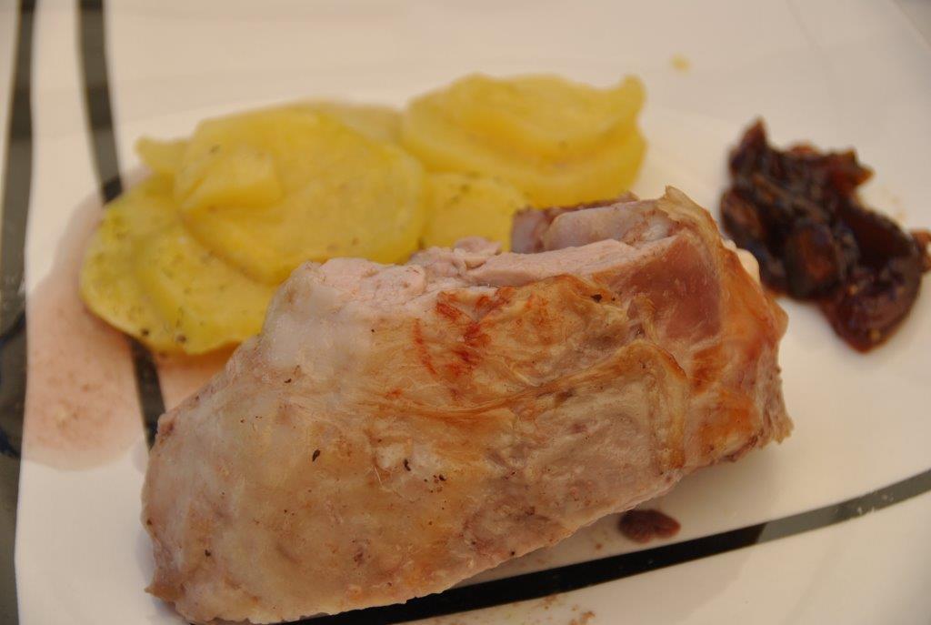 Cordero horno vermú