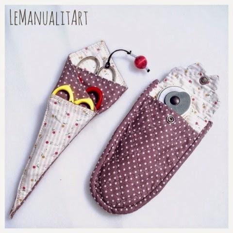 Patchwork: funda tijera - cúter home made