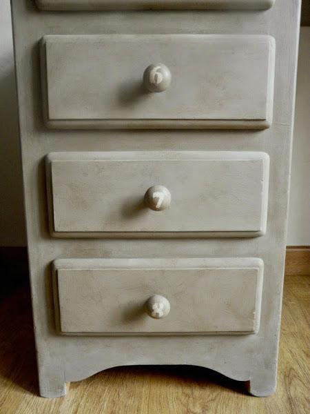 ESCRITORIO GRIS RESTUARADO CHALK PAINT