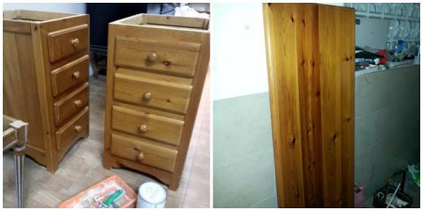 ESCRITORIO GRIS RESTUARADO CHALK PAINT