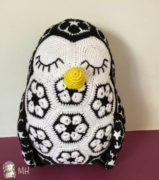 Pinguino de flor africana