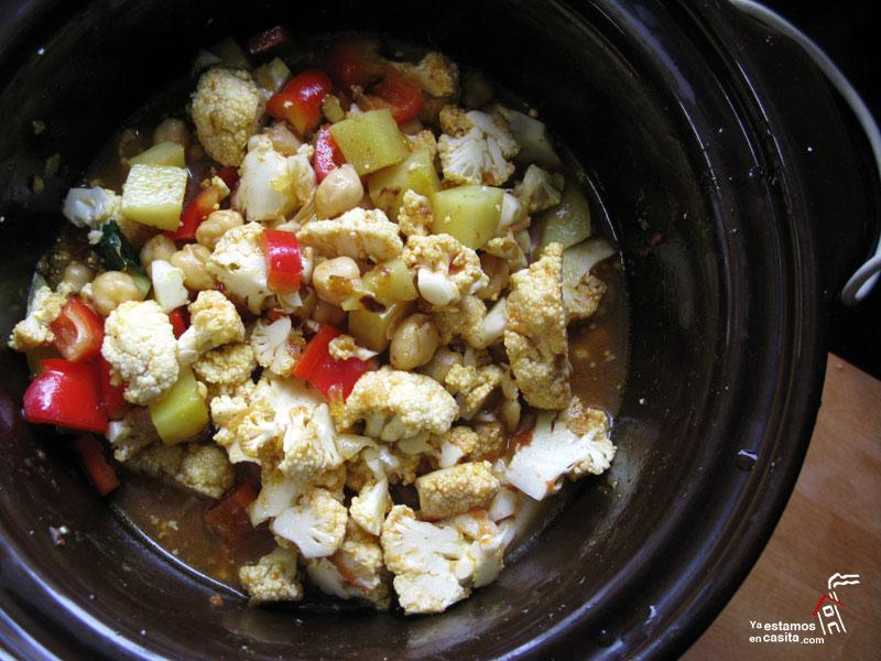 Curry de verduras - Yaestamosencasita.com
