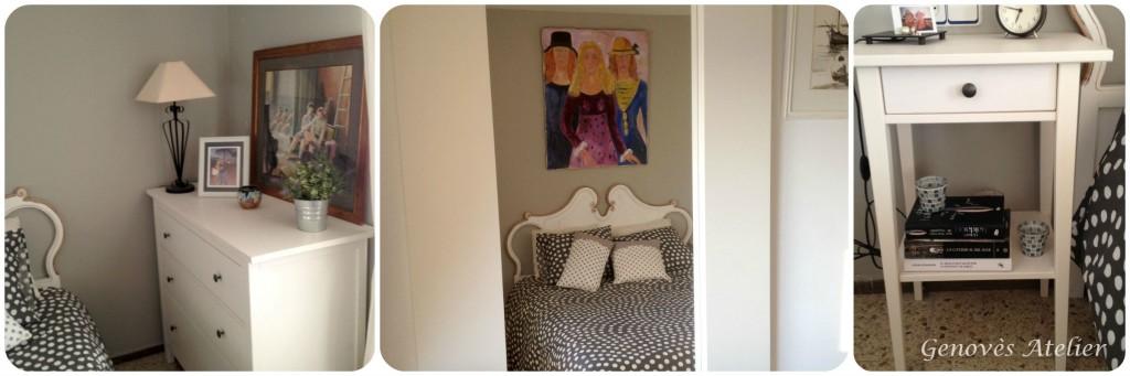 Dormitorio renovado despues Genoves Atelier