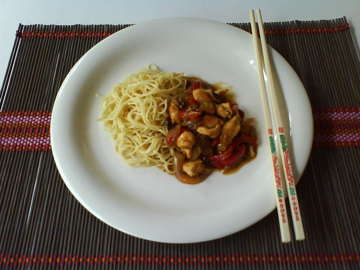 cocinar con wok