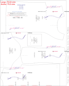 Descarga los patrones gratis para confeccionar la blusa escolar