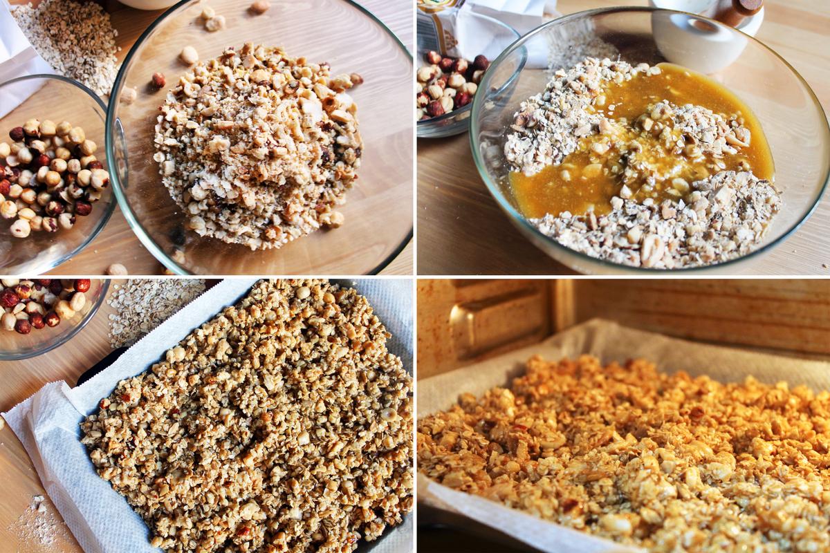 GRANOLA CASERA MUESLI CASERO CREALES RECETA_ PASO A PASO