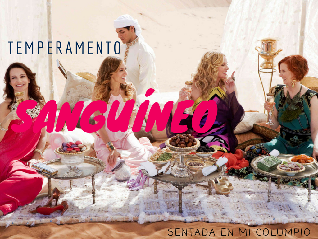 temperamento sanguineo sentadaenmicolumpio