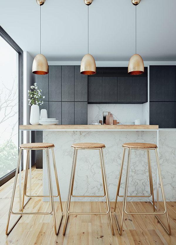 Tendencia en decoración, color cobre