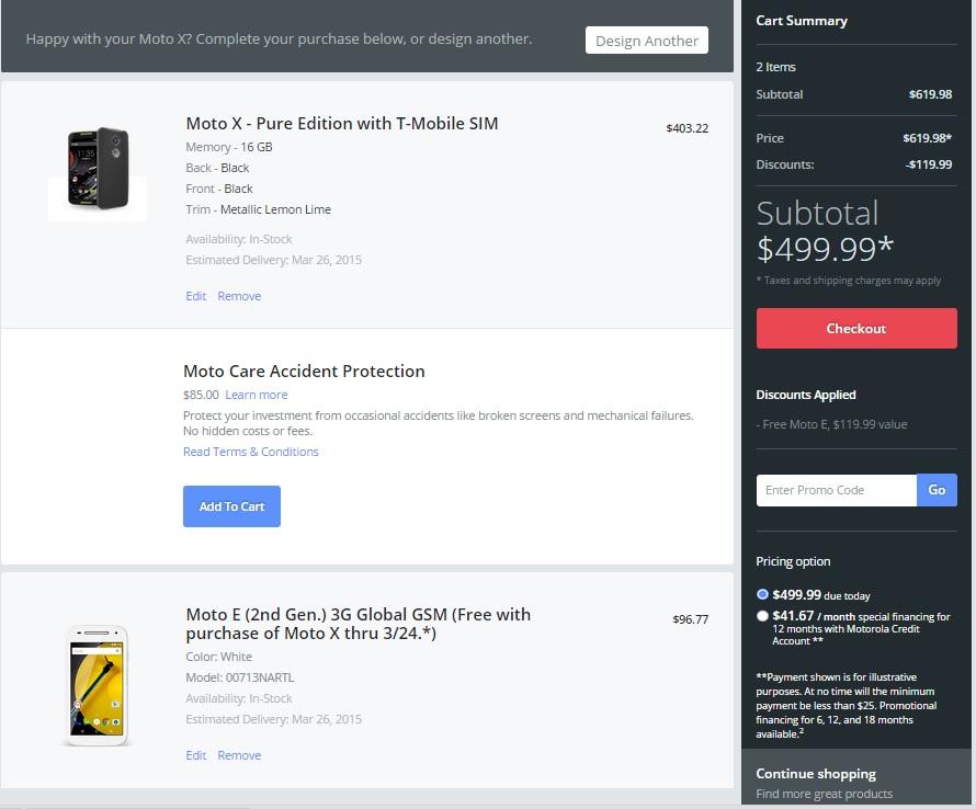 motorola regala Moto e 4g