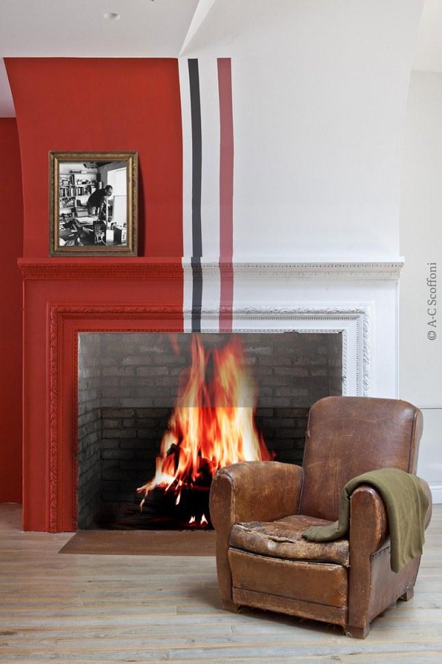 chimenea vanguardista