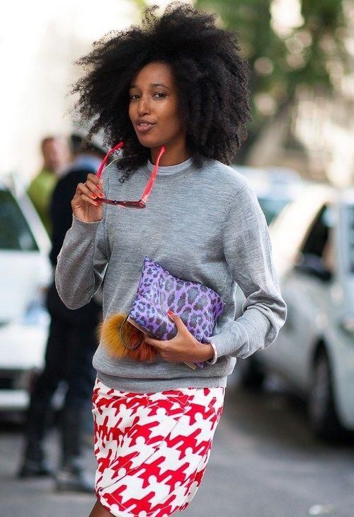 Julia Sarr-Jamois at Emporio Armani