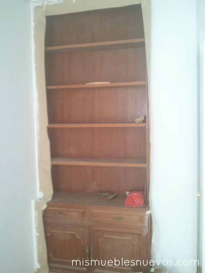 Bookcase - before
