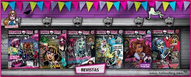 Revistas atrasadas de Monster High