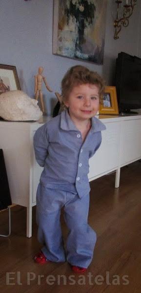 Patrón pijama niño