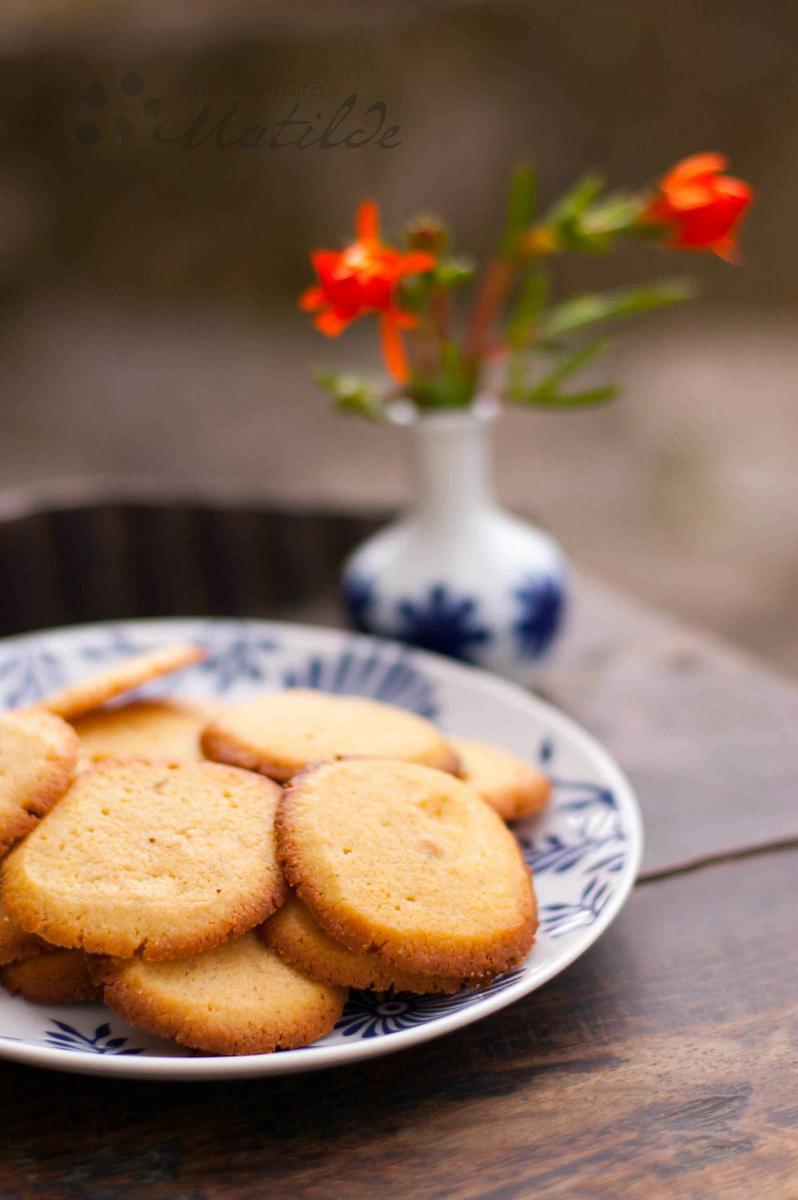 Galletas de almendra y mantequilla