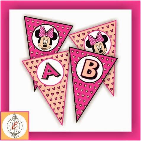 Kit Imprimible Cumpleaños Mickey y Minnie Mouse