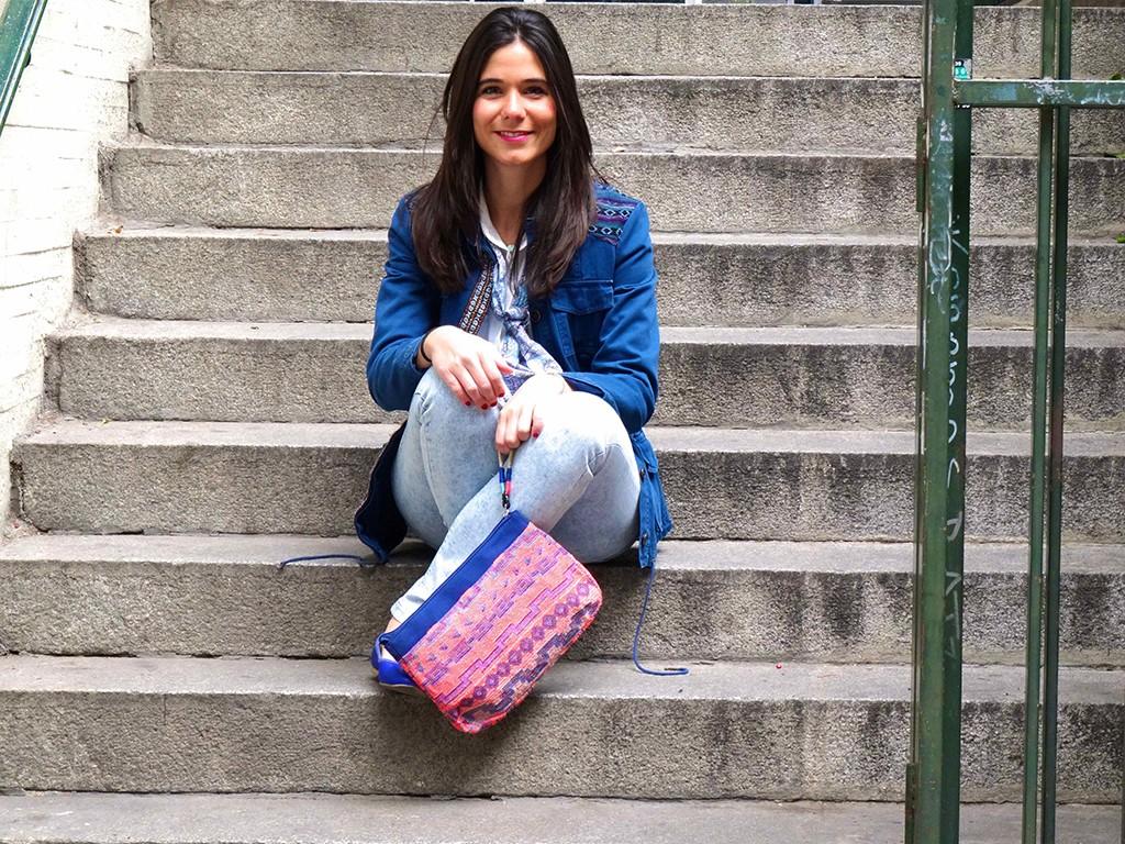 look com jeans de talle alto