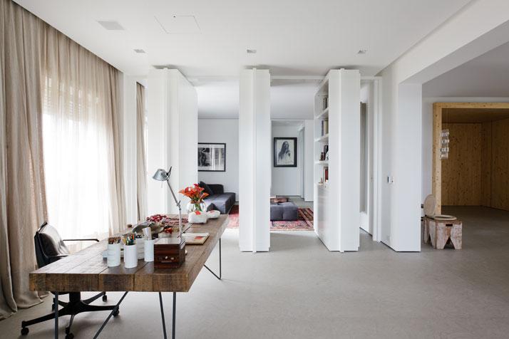 Decoidea para separar despacho y salón