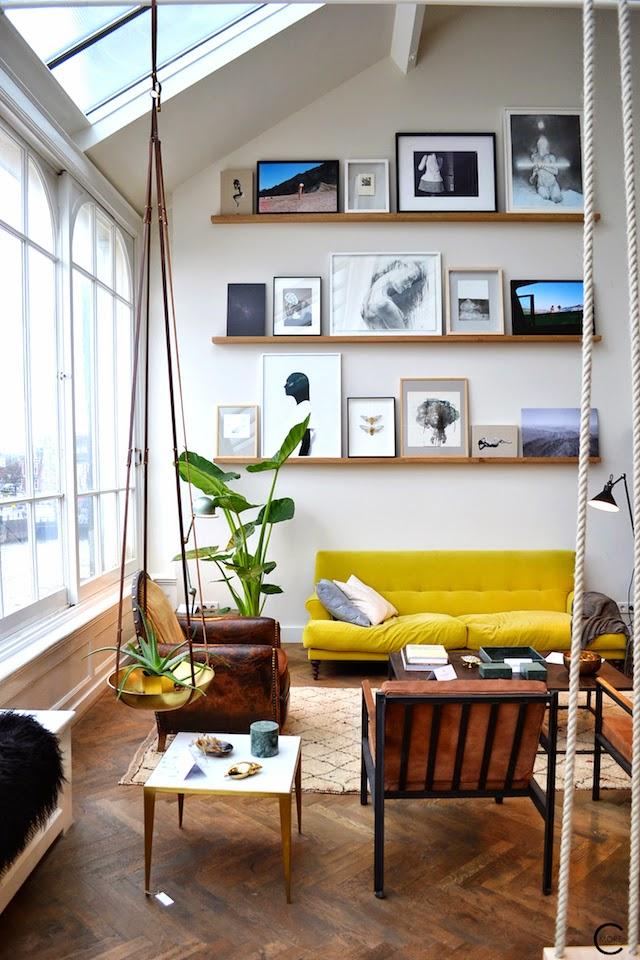 LOFT EN AMSTERDAM SOFA AMARILLO - Genovés Atelier
