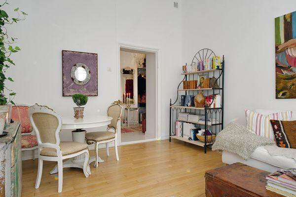 Apartamento nordico con toques vintage y exoticos 5