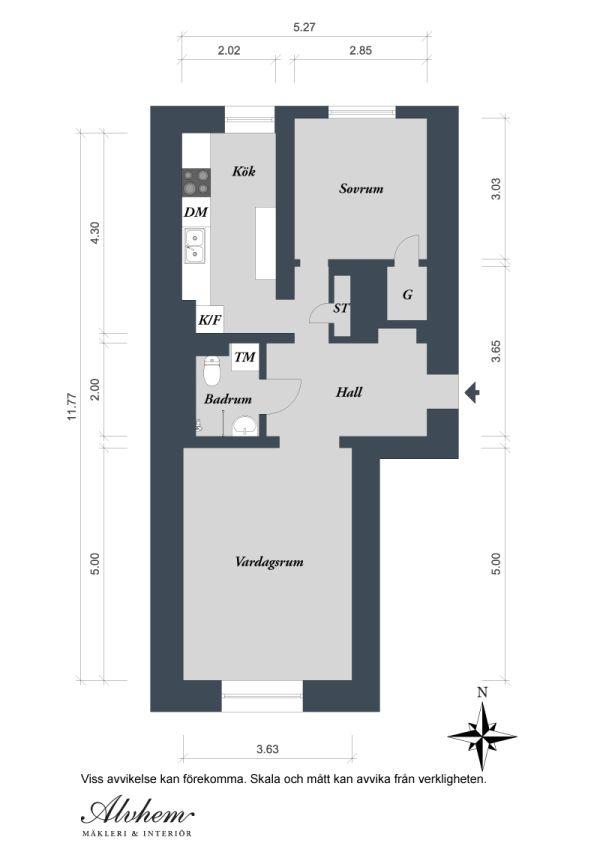 Apartamento nordico con toques vintage y exoticos 13