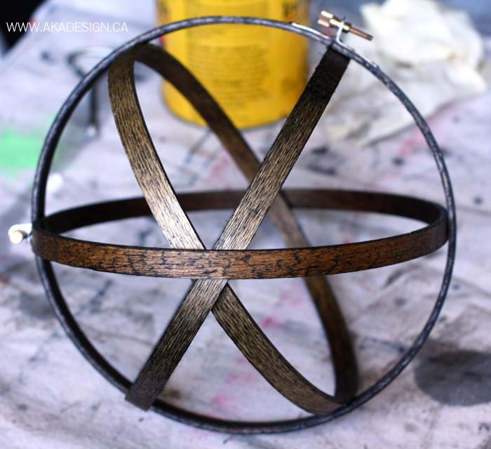 Orbes con bastidores