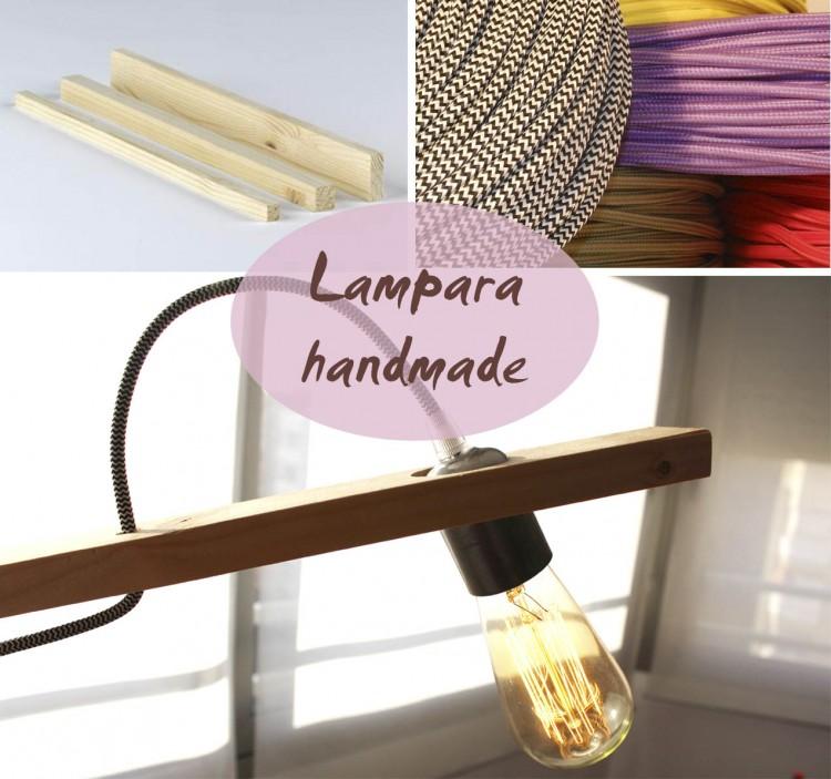 Lampara-handmade-materiales